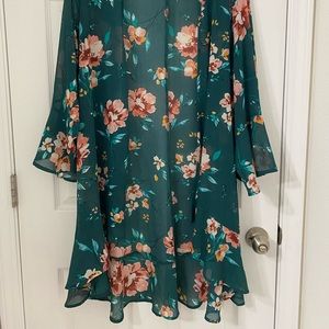 Torrid floral kimono